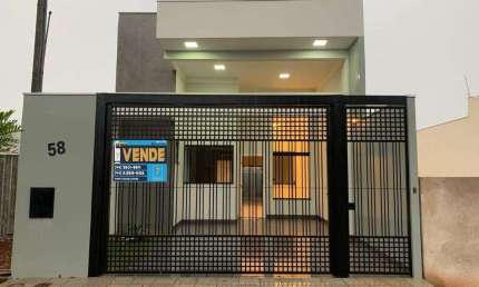 Casa à venda em Maringá, Jardim Dias I, com 3 quartos, com 105 m²