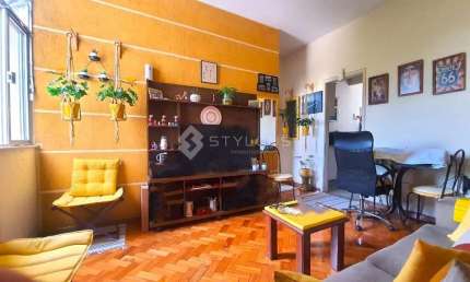 Apartamento com 1 quarto à venda na Avenida Marechal Rondon, Rocha, Rio de Janeiro, 48 m2 por R$ 160.000