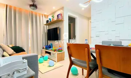 Apartamento com 2 quartos à venda na rua general belford, riachuelo, rio de janeiro, 49 m2 por r$ 315.000