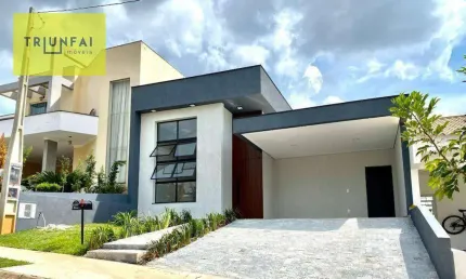Casa com 3 dormitórios à venda, 137 m² por R$ 898.000,00 - Condomínio Campos do Conde ll - Sorocaba/SP
