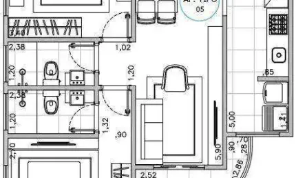 Apartamento com 2 dormitórios à venda, 57 m² por R$ 250.000 - Altos do Trujillo - Sorocaba/SP