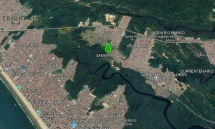 Área à venda, 99.075,04 m² por R$ 17.833.507 - Samaritá - São Vicente/SP