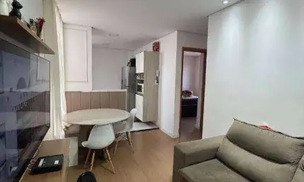 Apartamento com 2 dormitórios à venda, 43 m² por R$ 220.000 - Éden - Sorocaba/SP
