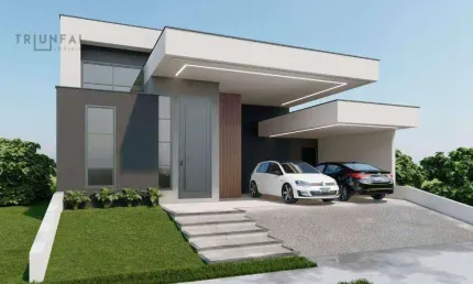 Casa com 3 dormitórios à venda, 188 m² por r$ 1.450.000,00 - condomínio pampulha jardim residencial - sorocaba/sp