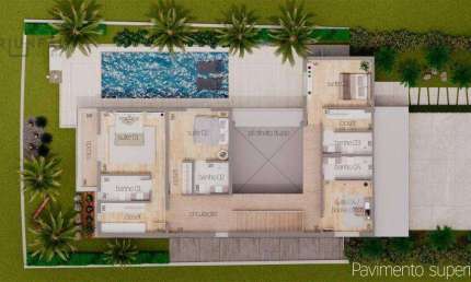 Casa com 4 dormitórios à venda, 358 m² por R$ 3.800.000 - Alphaville Nova Esplanada 3 - Votorantim/SP