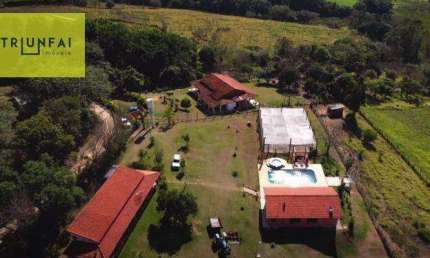 Chácara com 3 dormitórios à venda, 25800 m² por R$ 1.600.000,00 - Jundiacanga - Araçoiaba da Serra/SP