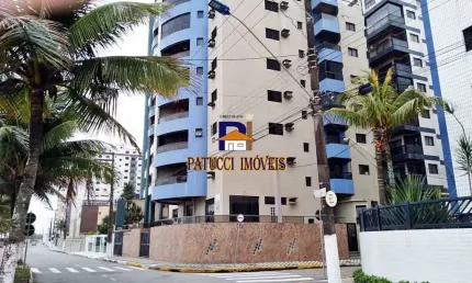 Cobertura pé na areia frente e  vista para o mar c/ Piscina