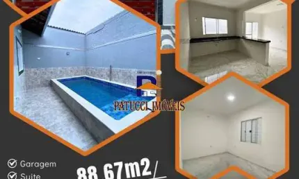 Casa com 2 quartos à venda no Jardim Praia Grande, Mongaguá 