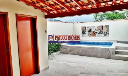 Casa com 2 quartos à venda na Vila Atlântica, Mongaguá 