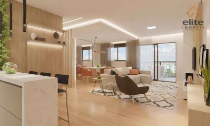 Apartamento com 3 dormitórios à venda, 106 m² por R$ 972.860,15 - Bacacheri - Curitiba/PR