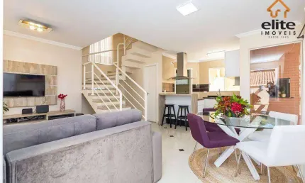 Sobrado com 3 suítes à venda, 148 m² por r$ 780.000 - barreirinha - curitiba/pr