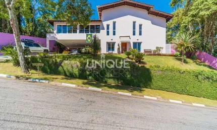 Casa à venda, 500 m² por r$ 2.200.000,00 - alpes dos araçás (jordanésia) - cajamar/sp