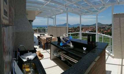 Cobertura com 3 dormitórios à venda, 200 m² por R$ 2.100.000 - Ubatuba/SP