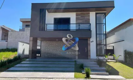 Sobrado com 4 dormitórios à venda, 186 m² por R$ 1.500.000 - Condomínio Residencial Mantiqueira - São José dos Campos/SP