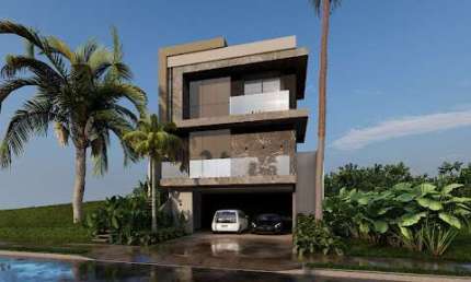 Sobrado com 4 dormitórios à venda, 430 m² por R$ 3.945.000,00 - Terras Alpha - Urbanova - São José dos Campos/SP