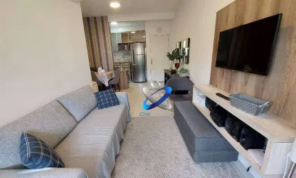 Apartamento com 2 dormitórios à venda, 54 m² por r$ 650.000,00 - toninhas - ubatuba/sp