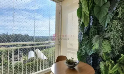 APARTAMENTO VISTA LIVRE À VENDA NO CONDOMÍNIO HANBURY PARK - ENGORDADOURO - JUNDIAÍ/SP