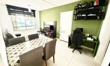 Apartamento com 02 quartos à venda no condomínio parque das flores - jardim pitangueiras - jundiaí/sp