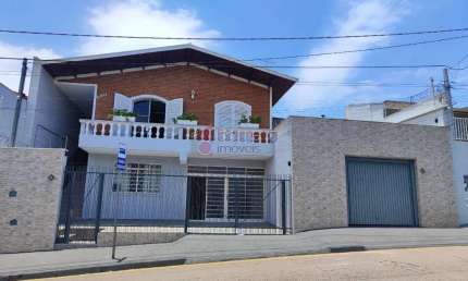 CASA SOBRADO COM EDÍCULA PARA VENDA OU LOCAÇÃO RESIDENCIAL E COMERCIAL  NO JARDIM PACAEMBU EM JUNDIAÍ/SP