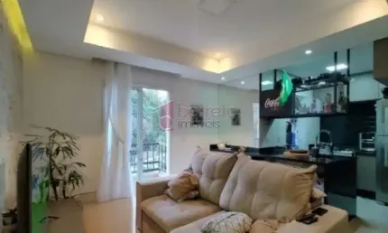 APARTAMENTO COM DOIS QUARTOS À VENDA NO CONDOMÍNIO VIVARTE COLÔNIA EM JUNDIAÍ/SP