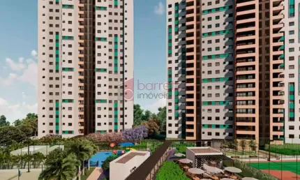 Apartamento à venda no condomínio resort prime santa ângela - engordadouro - jundiaí/sp
