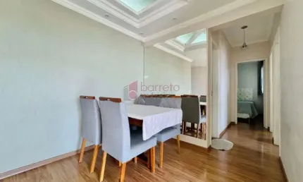 APARTAMENTO COM 3 DORMITÓRIOS  À VENDA NO CONDOMÍNIO VERONA NO BAIRRO VILA GUARANI EM JUNDIAÍ/SP