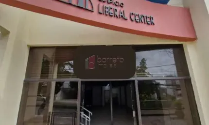 SALÃO COMERCIAL PARA LOCAÇÃO E VENDA NO CONDOMÍNIO LIBERAL CENTER - AV. ANTÔNIO SEGRE - JUNDIAÍ/SP