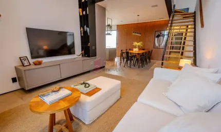 Casa térrea com mezanino mobiliada à venda - 03 quartos - brisas da mata - jundiaí/sp
