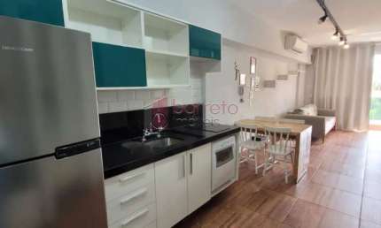 APARTAMENTO FLAT MOBILIADO PARA LOCAÇÃO NO CONDOMÍNIO LÍNEA HOME STYLE, VILA ARENS, JUNDIAÍ/SP