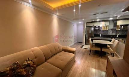 APARTAMENTO SEMI MOBILIADO PARA LOCAÇÃO NO CONDOMÍNIO JARDIM CONQUISTA - JUNDIAÍ/SP
