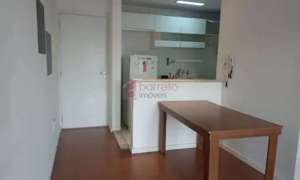 Apartamento semi mobiliado para venda e locação no edifício tulipas garden - jundiaí/sp
