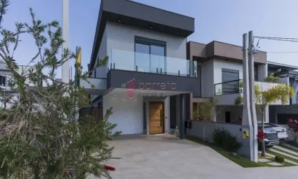 Bela casa à venda no condomínio reserva da mata em jundiaí/sp