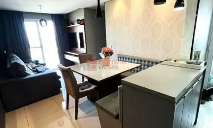 Apartamento à venda no condomínio brisas bosques itirapina - bairro cidade luiza - jundiaí/sp