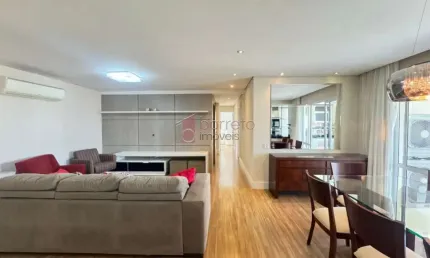 Apartamento mobiliado no condomínio atmosphera natural living - jundiaí/sp