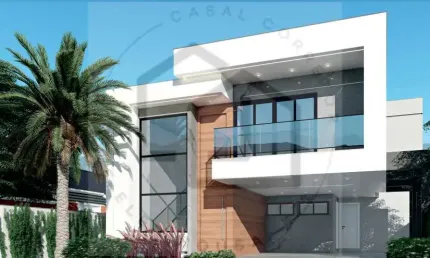 Belissima casa de alto padrão de 4 dormitórios sendo 2 suítes
