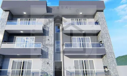 Excelente apartamento com 2 dormitórios e sacada com churrasqueira