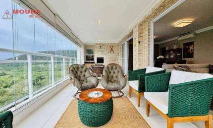 Apartamento com 3 dormitórios à venda, 158 m² por R$ 1.400.000 - Parque Enseada - Guarujá/SP