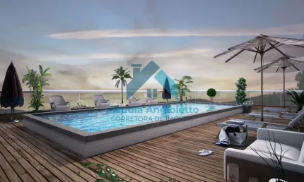 Apartamento com 2 quartos, boqueirão, praia grande - r$ 720 mil, cod: 1823