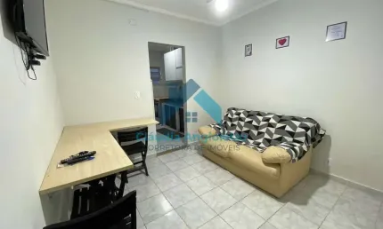 Kitnet com 1 quarto, mirim, praia grande - r$ 230 mil, cod: 1860