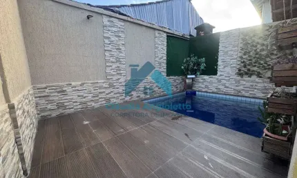 Casa com 2 quartos, balneário maracanã, praia grande - r$ 565 mil, cod: 1991