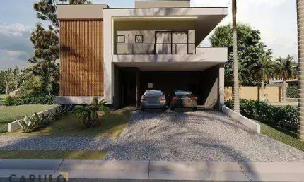 Casa com 4 dormitórios à venda, 306 m² por R$ 2.320.000,00 - Parque Brasil 500 - Paulínia/SP