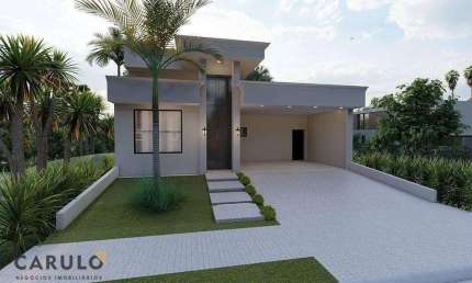 Casa com 3 dormitórios à venda, 200 m² por R$ 1.790.000,00 - Parque Brasil 500 - Paulínia/SP