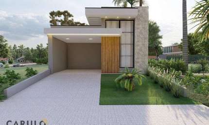 Casa com 3 dormitórios à venda, 140 m² por R$ 1.040.000,00 - Vila Monte Alegre - Paulínia/SP