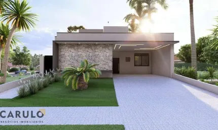 Casa com 3 dormitórios à venda, 220 m² por R$ 1.840.000,00 - Parque Brasil 500 - Paulínia/SP