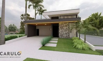 Casa com 3 dormitórios à venda, 186 m² por R$ 1.590.000,00 - Parque Brasil 500 - Paulínia/SP