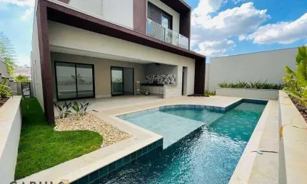 Casa com 4 dormitórios à venda, 354 m² por R$ 3.500.000,00 - Alphaville Dom Pedro 3 - Campinas/SP
