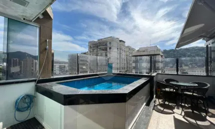 Cobertura com 3 quartos à venda em vila isabel - rj