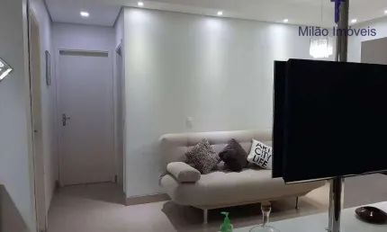 Apartamento 2 dormitórios à venda, 70m² - upper life - parque campolim - sorocaba/sp
