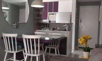 Apartamento 2 dormitórios à venda, 47 m² - Condomínio Parque Sicília - Vossoroca - Votorantim/SP