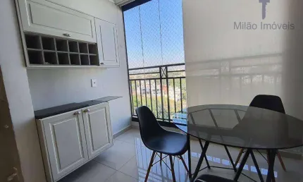 Apartamento 2 dormitórios para locação, 60 m² - Lunna Campolim - Parque Campolim - Sorocaba/SP